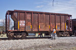 IAIS 9719 at Walcott, IA.  April 8, 2013