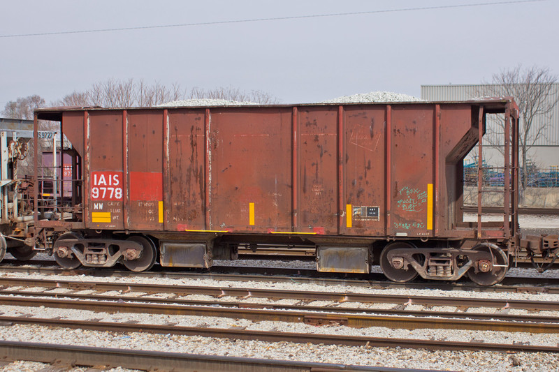 IAIS 9778 at Rock Island, IL. March 26, 2016