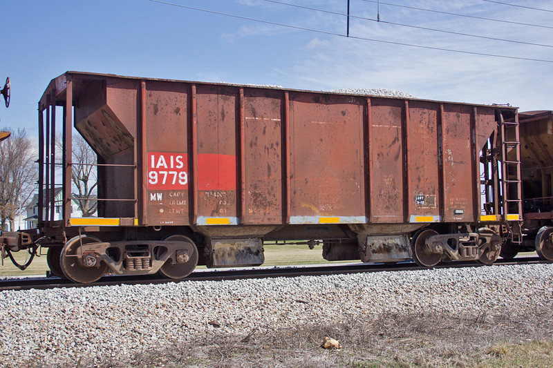 IAIS 9779 at Walcott, IA.April 8, 2013