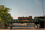 Passing over the Brady Street bridge in Davenport with 250 on the front