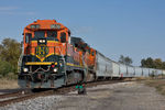 BNSF's M-GALCLI1-11 @ 23rd St; Moline, IL.