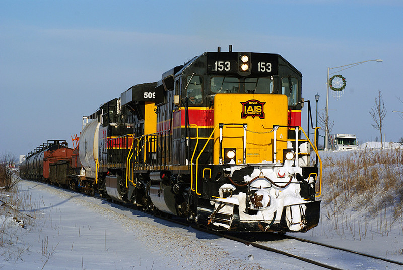 153 and 509 on the CBBI at Coralville, Iowa.