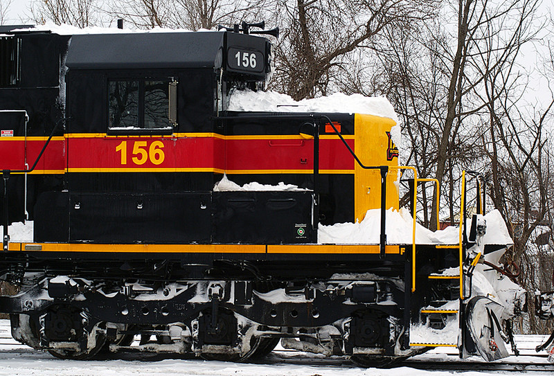 Clean the snow! 156 at Iowa City.