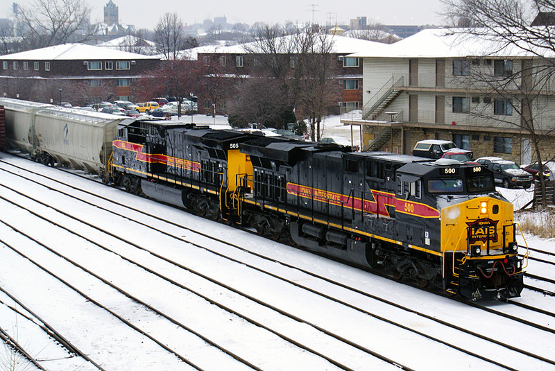 500 and 505 in the Iowa City yard.