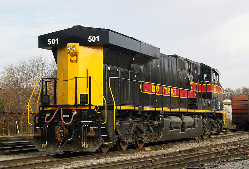 501 just in of the BICB in the Iowa City Yard.