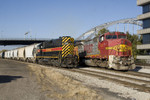 RISW and BNSF's M-CLIGAL @ 17th St; Rock Island, IL.