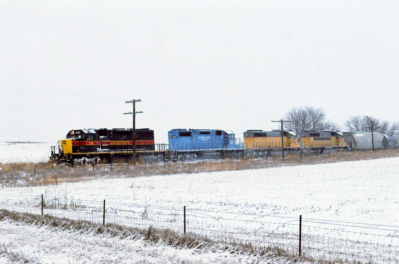 RI turn at mp 215, Dec. 1, 2005.