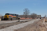 BICB-03 pulls down the BN main with several empty 3-packs up front.  Rock Island, IL.