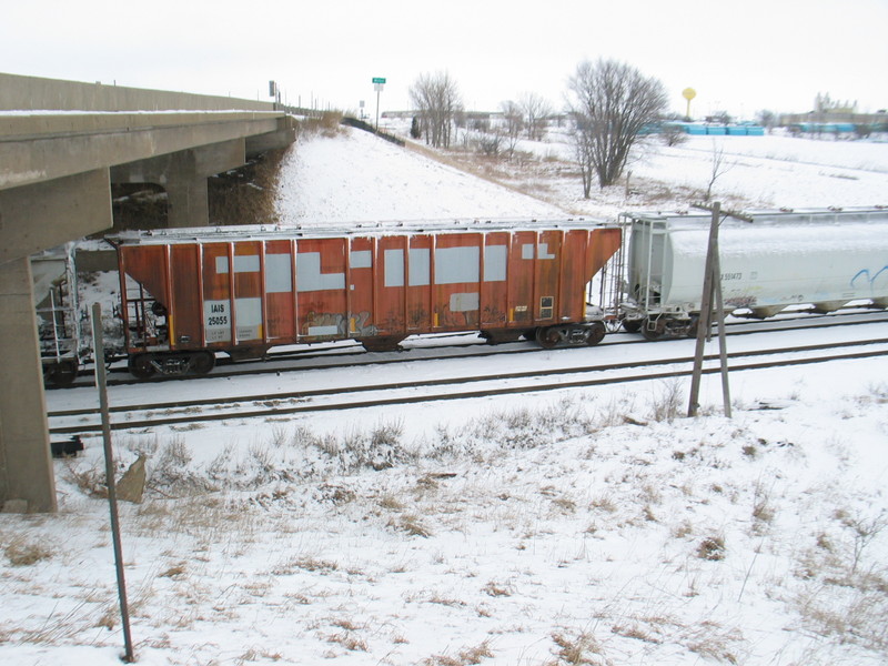 IAIS 25055 on the WB at N. Star, Mar. 6, 2013