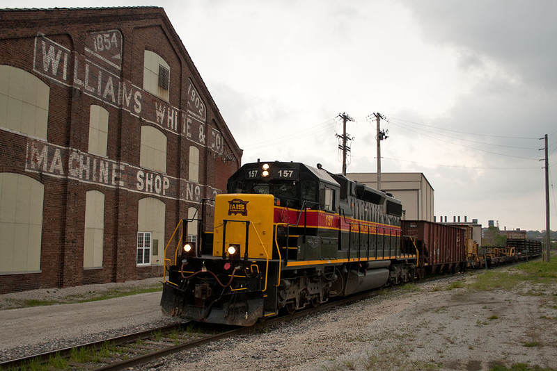 Rail Train @ 6th Street; Moline, IL.