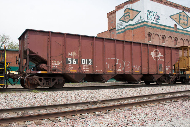 MP 56012 on the Rail Train at Davenport, IA.