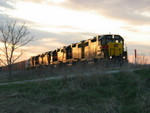 Eastbound at 213, April 5, 2006.