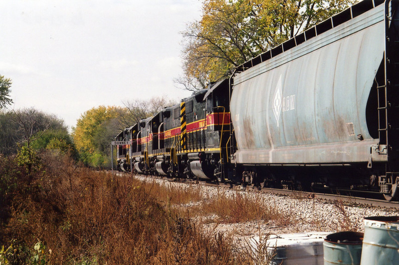 There goes the westbound.  Oct. 21, 2005.