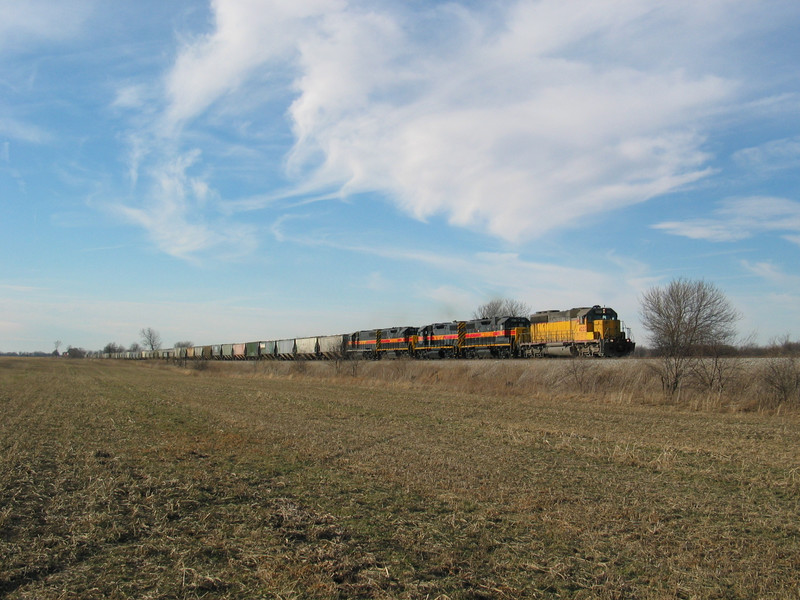 East train just west of Yocum, Jan. 26, 2006.