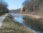 Split Rock, mp 97 or so, east of Lasalle, Feb. 14, 2006.