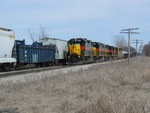 Westbound at the Wilton pocket, March 19, 2006.
