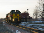 Eastbound at West Lib., March 21, 2006.