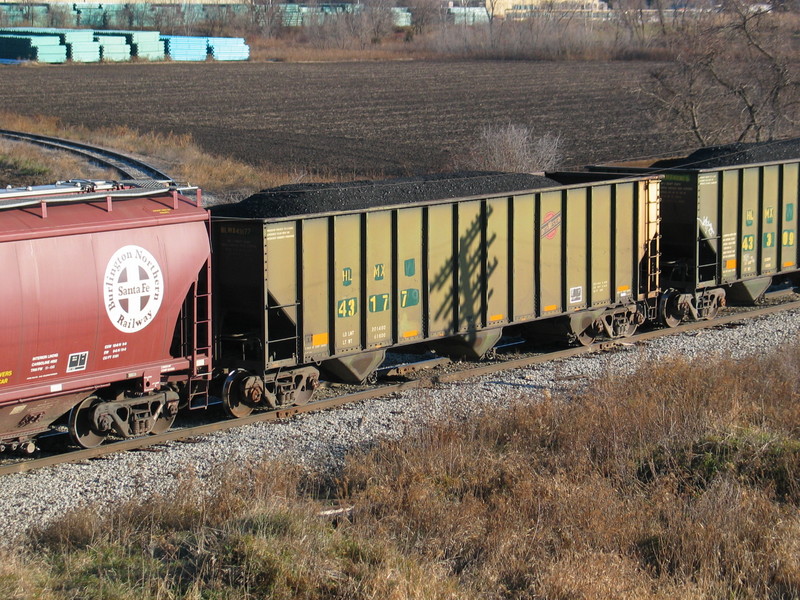 HLMX coal car at Wilton.