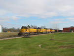 Westbound CR job at Homestead, Nov. 19, 2005.