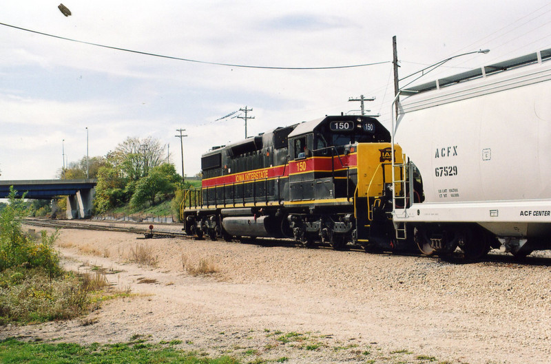 Peoria Rocket arrives at the north end of Limit Yard, Nov. 3, 2005.