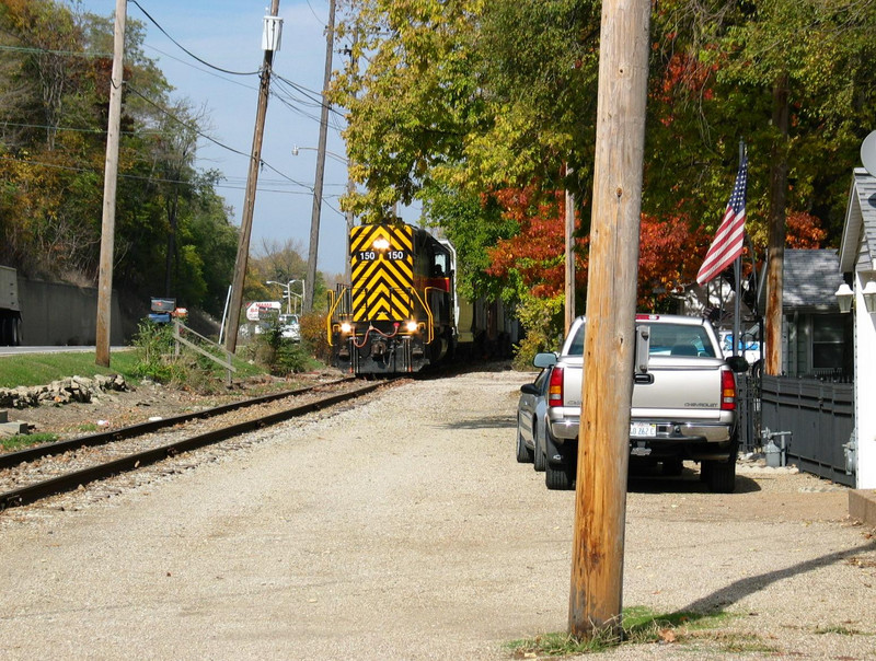 Peoria Rocket heading south, north of Peoria, Nov. 3, 2005.