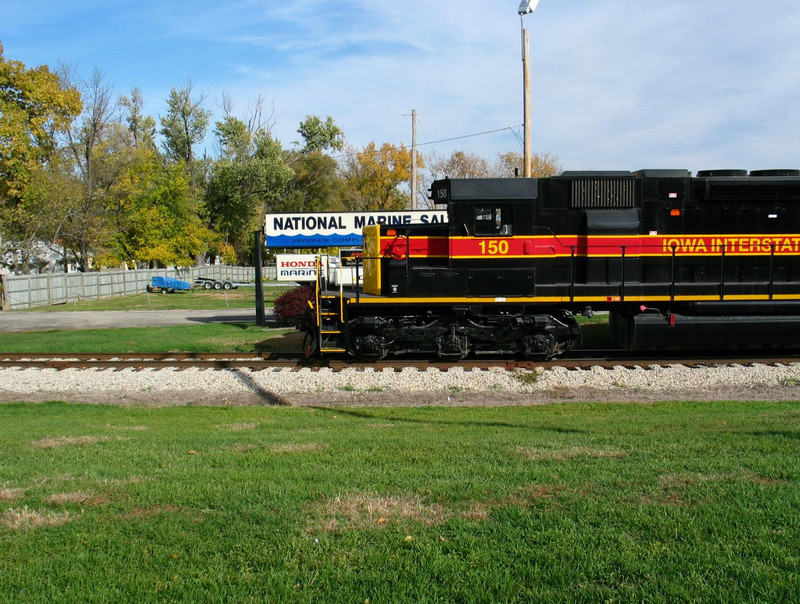 Coal train heading north.  Nov. 3, 2005.