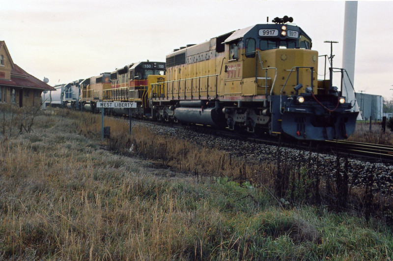 Westbound RI turn, Nov. 7, 2005.