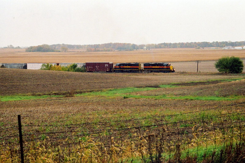 West train at mp 215.