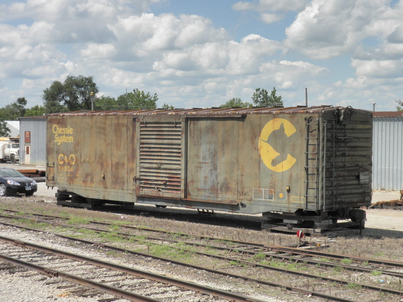 C&O 21054, Atlantic, IA, 7/25/2010