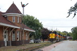 ICCR passes the classic Rock Island depot at Iowa City