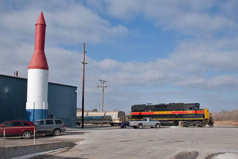 Passing Miller Container, Rock Island, IL.