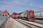 IAIS 9431 & CP's B73-08 @ Rock Island, IL.