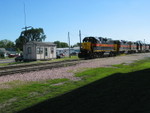 Passing the Henry depot.