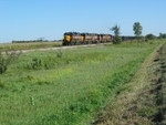 I've always admired this spot south of Putnam but have never shot a train here until this one, Sept. 11, 2007.
