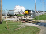 Pulling tanks out of Emerald, Sept. 12, 2007.