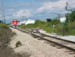 East switch of Hawkeye siding.