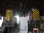 IAIS GP38 604 and M420R 800 inside the house, 4/5/2003.