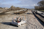 New westend of yard at Silvis, IL.  November 17, 2008.