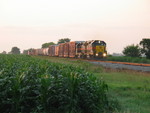 West train at 217.5, July 5, 2006.