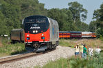 The Amtrak special from Chicago enters the IAIS at Colona, IL.
