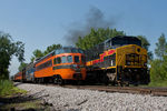 MILW Cedar Rapids and IAIS 501 at Carbon Cliff, IL