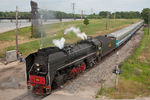 IAIS 7081 pulls through 24th St; Rock Island, IL