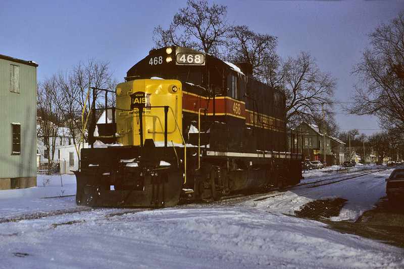 #468 old style at 5th & Taylor Streets, Davenport, Iowa January 15th, 1992.