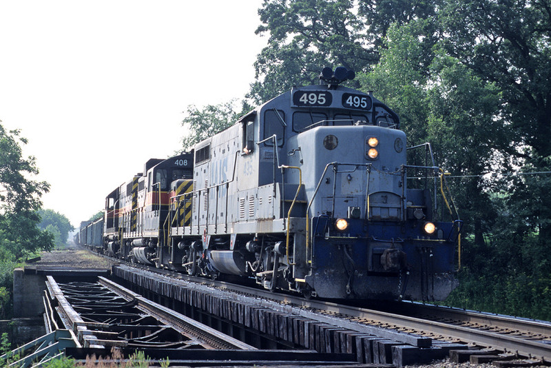 #495 on RIIC at Davenport, Iowa June 10th, 1999.