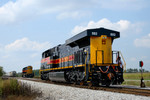 A rear view of #502 at Durant, Iowa 09/21/08