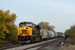 #509 brings an ICRI manifest into Davenport, Iowa  October 12th, 2008.