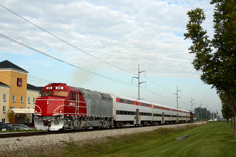 Passing the Comfort Suites in Corralville, Iowa September, 2nd 2006.