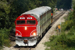 The Hawkeye Express approaches Melrose Avenue, Iowa City September 2nd, 2006.