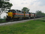 Eastbound at 206, east of Wilton, May 24, 2007.