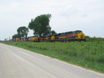 EB passes the turn at N. Star, Aug. 2, 2010.